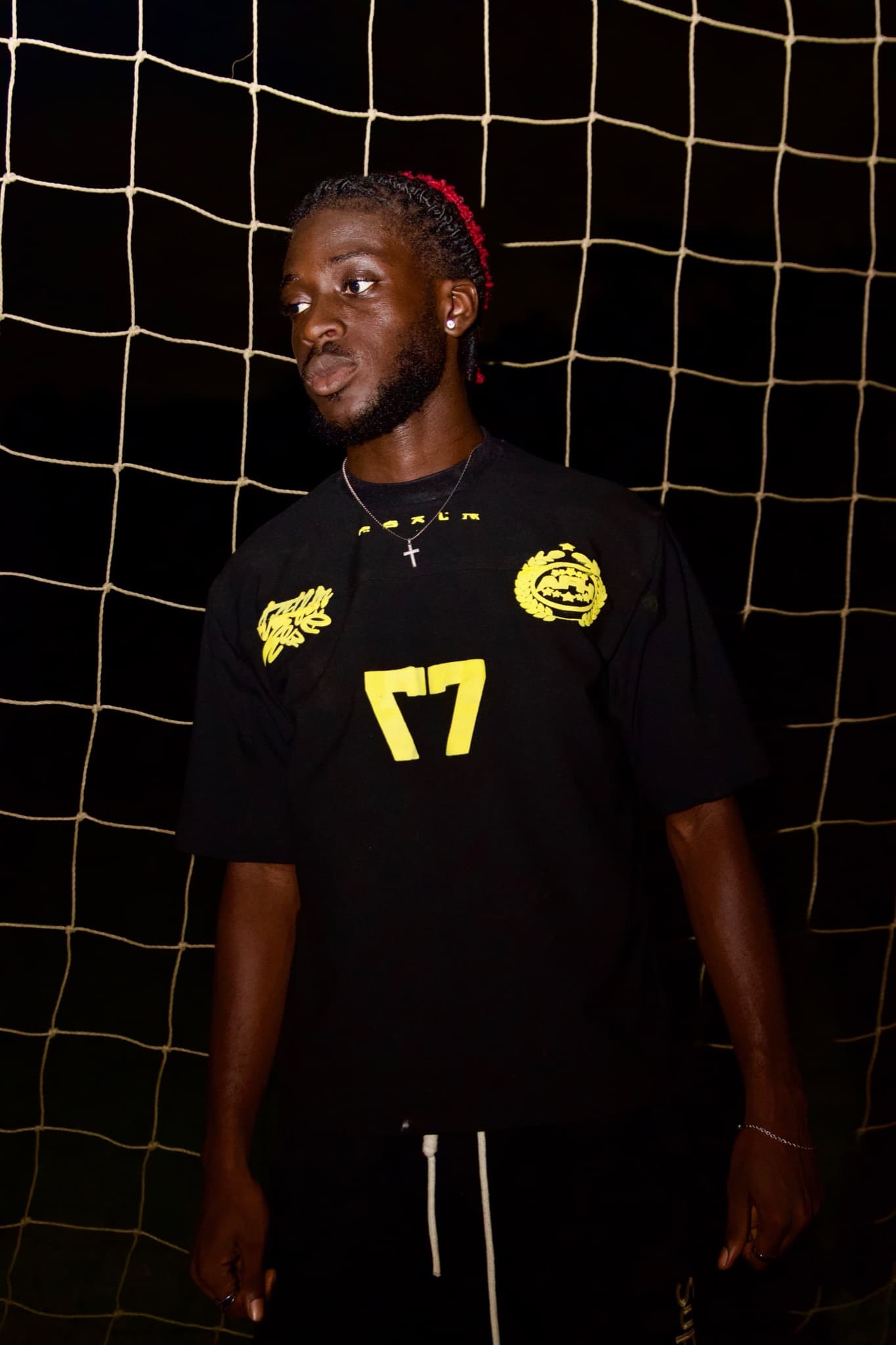 Go Gold Performance Jersey — front, under the floodlights